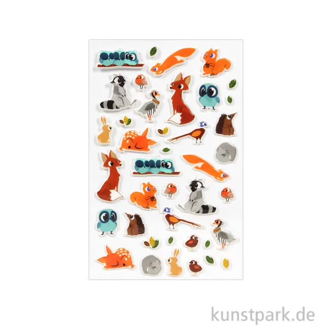 Artikelbild 1 des Artikels “Maildor Cooky Sticker - Tiere Wald “