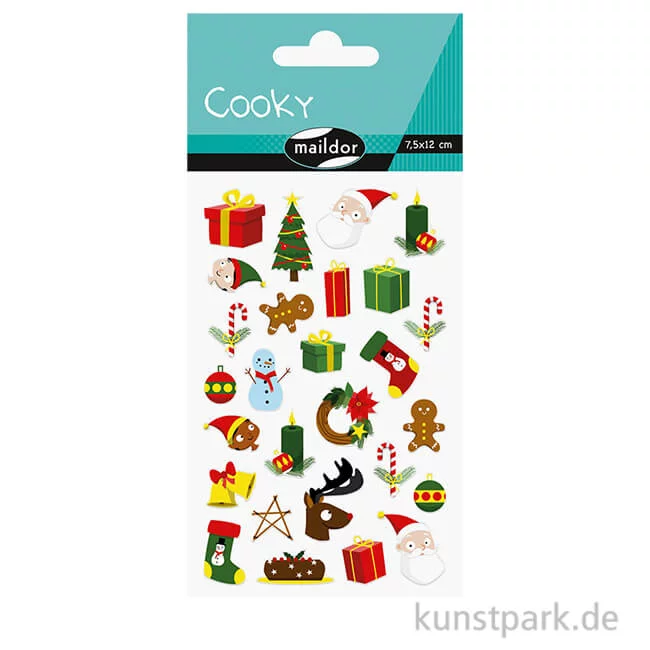 Artikelbild 1 des Artikels “Maildor Cooky Sticker - Weihnachten Traditionell “