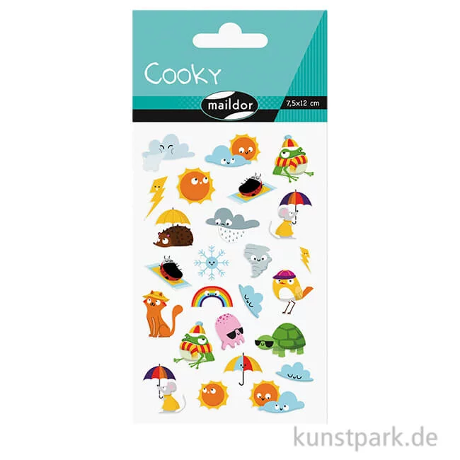Artikelbild 1 des Artikels “Maildor Cooky Sticker - Wetter “