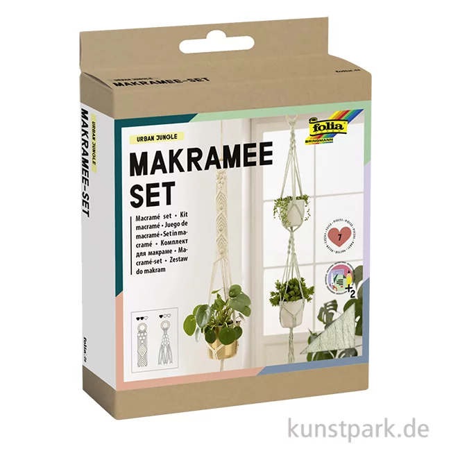Artikelbild 1 des Artikels “Makramee Set Urban Jungle, 7-teilig “