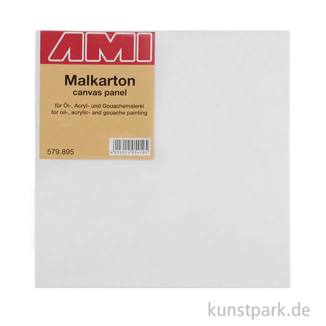 Artikelbild 1 des Artikels “Eckiger Malkarton mit Maltuch bespannt 30 x 30 cm“