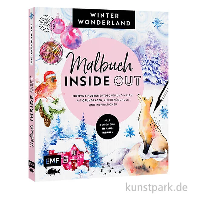 Artikelbild 1 des Artikels “Malbuch Inside Out: Winterwonderland, Edition Fischer “