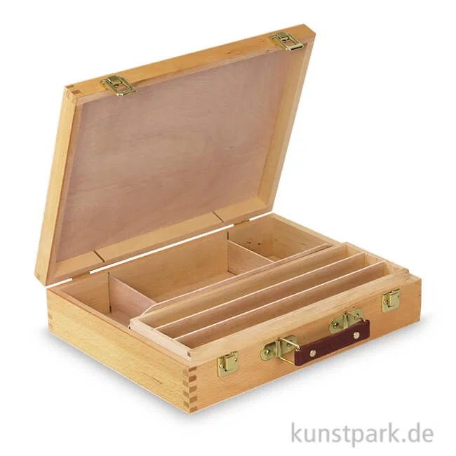 Artikelbild 1 des Artikels “Malkoffer, Holz, Mittel, 35 x 27 x 8 cm “