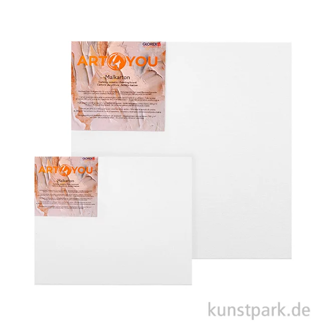 Artikelbild 1 des Artikels “Malkarton ART4YOU - mit Maltuch bespannte Malpappe, 3 mm “