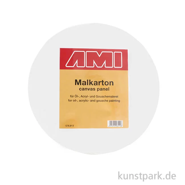 Artikelbild 1 des Artikels “Runder Malkarton mit Maltuch bespannt 15 cm“