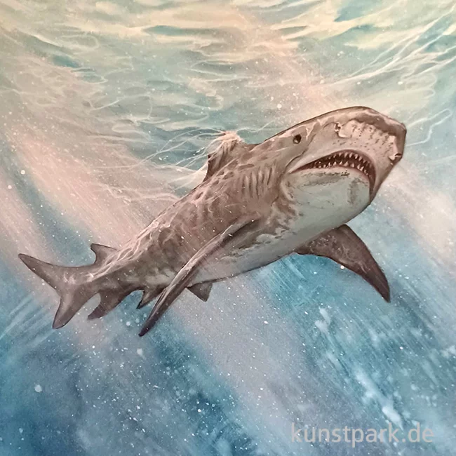 Artikelbild 1 des Artikels “Malkurs - Wildlife Acryl - Hai - 19.09.26 “