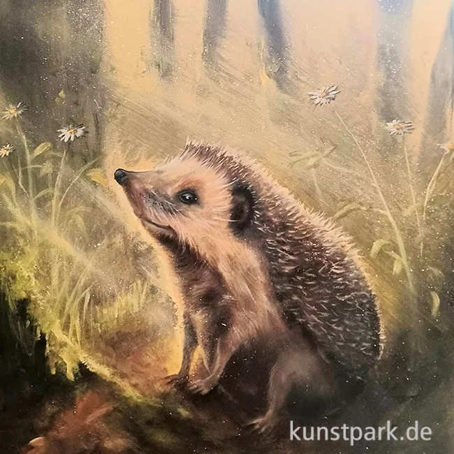 Artikelbild 1 des Artikels “Malkurs - Wildlife Acryl - Igel - 17.10.26 “