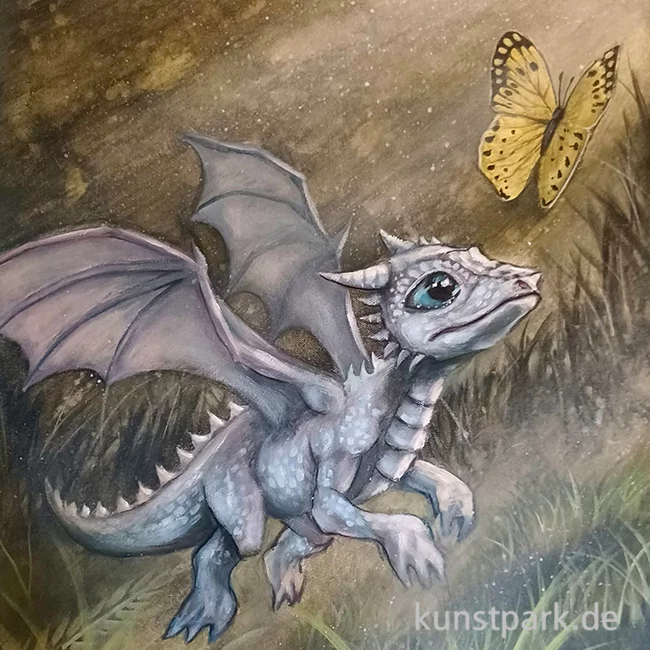 Artikelbild 1 des Artikels “Malkurs - Wildlife Acryl - Drache - 21.11.26 “