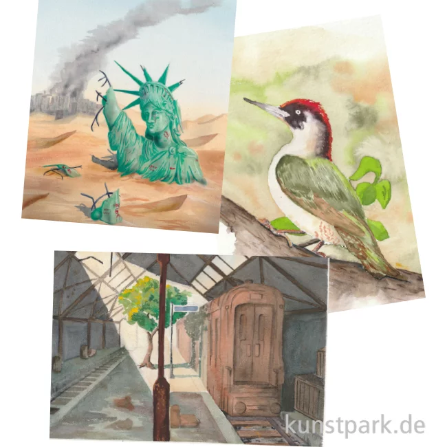 Artikelbild 1 des Artikels “Malkurs - Einfach Aquarell lernen - ab 06.10.26 “