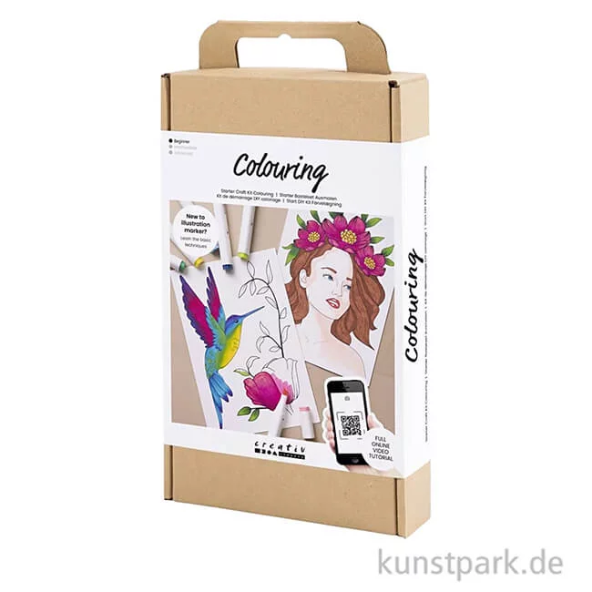 Artikelbild 1 des Artikels “Malset für Anfänger - Ausmalen mit Zeichenmarkern “