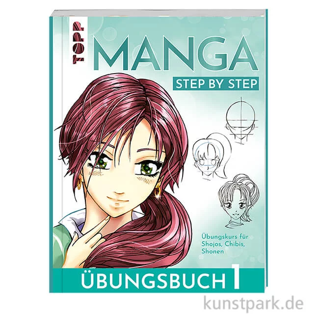 Artikelbild 1 des Artikels “Manga Step by Step - Übungsbuch 1, Topp Verlag “
