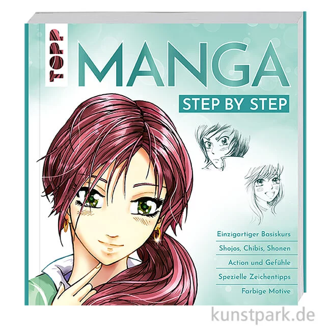 Artikelbild 1 des Artikels “Manga Step by Step von Gecko Keck, Topp Verlag “