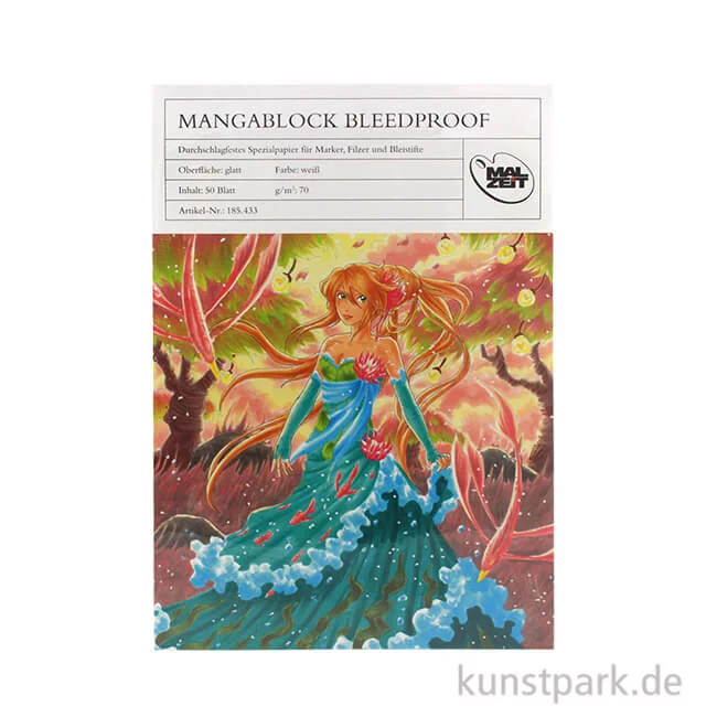 Artikelbild 1 des Artikels “Mangablock Bleedproof, 50 Blatt, 70 g DIN A4“