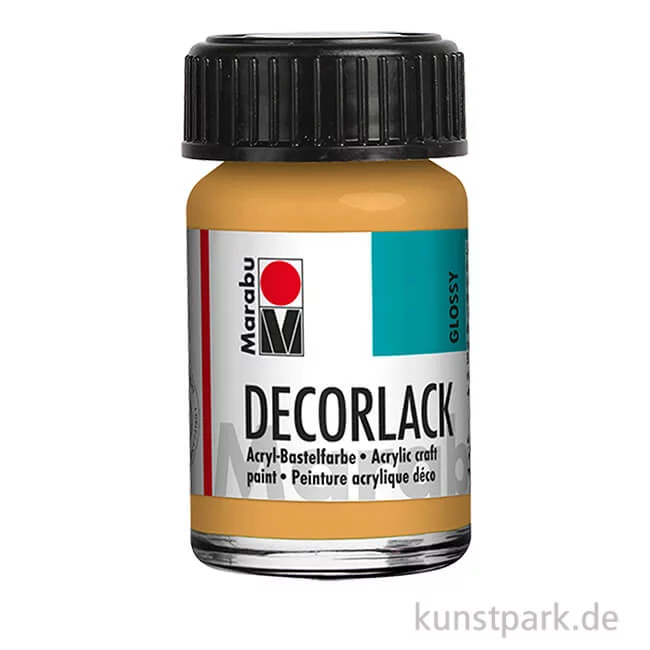 Artikelbild 1 des Artikels “Marabu Decorlack Acryl, Metallic-Gold, 15 ml “