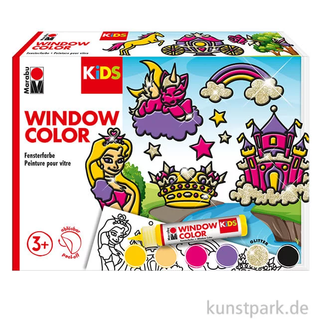 Artikelbild 1 des Artikels “Marabu KiDS Window Color Set - Prinzessin, 6 x 25 ml “