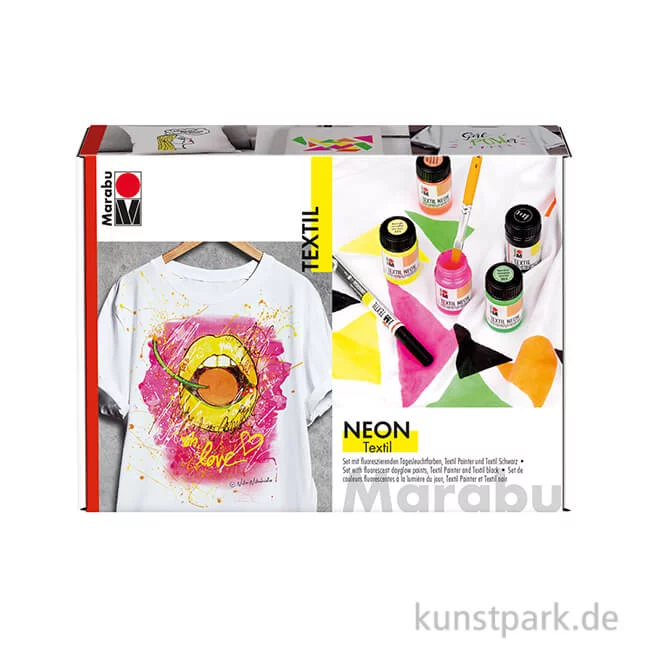 Artikelbild 1 des Artikels “Marabu Textil Neon Set “