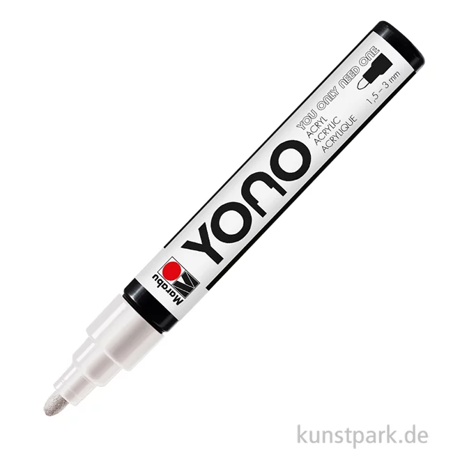 Artikelbild 1 des Artikels “Marabu YONO Marker, 1,5-3 mm, Weiß “