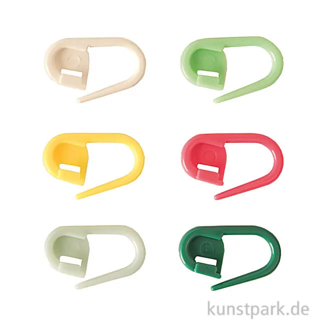 Artikelbild 1 des Artikels “Maschenmarkierer zum Häkeln + Stricken, 12 Stück “