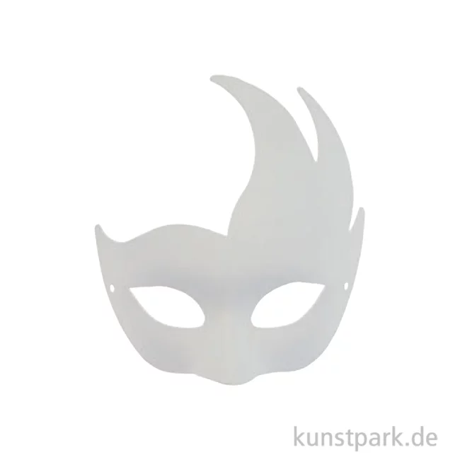 Artikelbild 1 des Artikels “Maske zum Bemalen, Karton, Weiß, 22 x 20 cm “