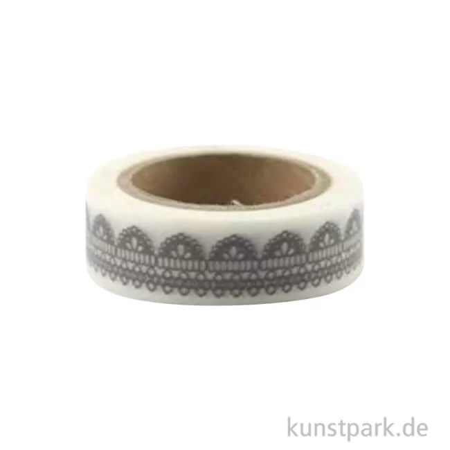 Artikelbild 1 des Artikels “Masking Tape - Lace White, 15 mm, 10 m Rolle “