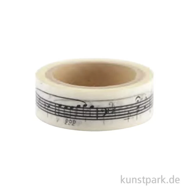 Artikelbild 1 des Artikels “Masking Tape - Music Notes, 15 mm, 10 m Rolle “