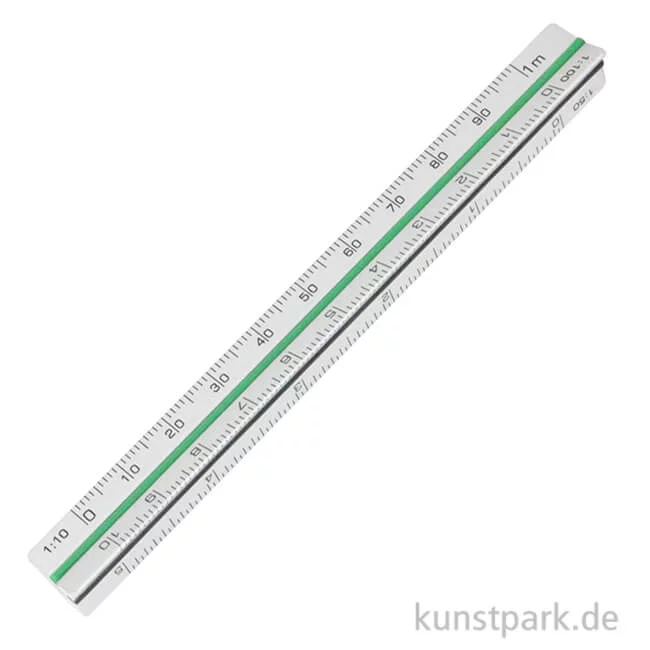 Artikelbild 1 des Artikels “Dreikant-Maßstab Aluminium Länge 10 cm “