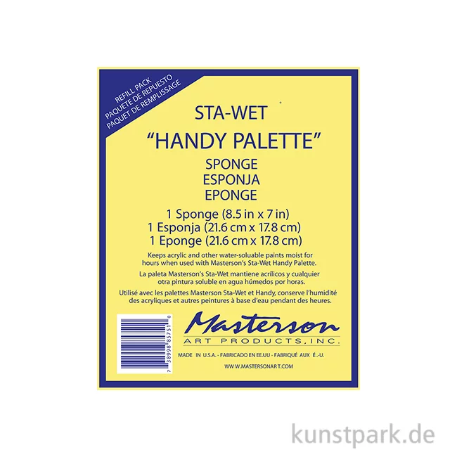Artikelbild 1 des Artikels “Masterson Sta-Wet Handy - Sponge Refill, 1 Stück, 21,6 x 17,8 cm “
