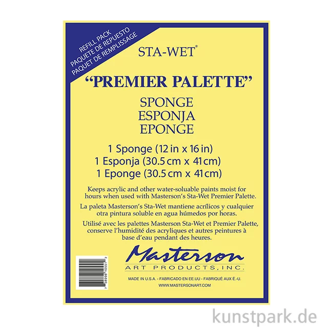 Artikelbild 1 des Artikels “Masterson Sta-Wet Premier - Sponge Refill, 1 Stück, 30,5 x 41 cm “