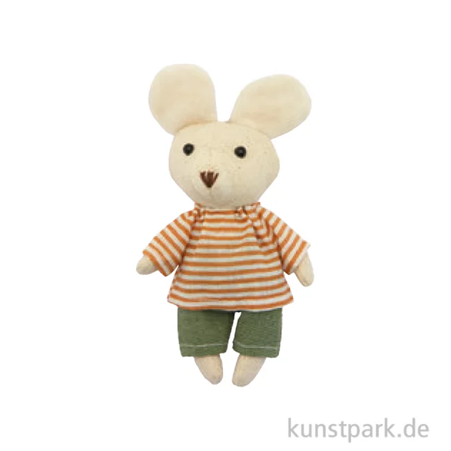 Artikelbild 1 des Artikels “Maus Figur, Junge, Grün, Höhe 14 cm “