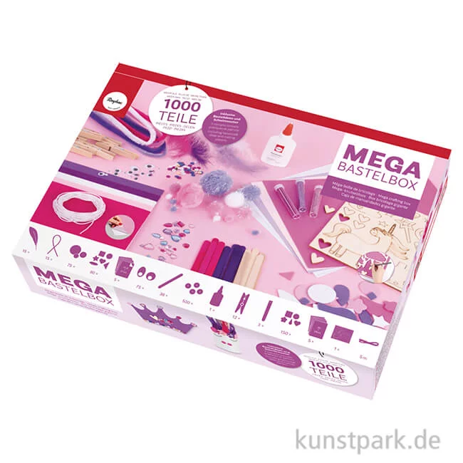Artikelbild 1 des Artikels “Mega-Bastelbox - Unicorn, 1000 Teile “
