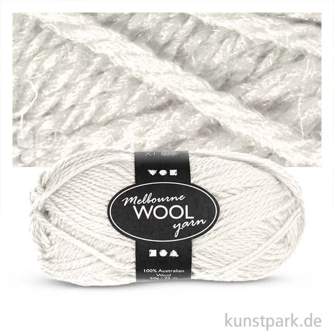 Artikelbild 1 des Artikels “Melbourne Wolle - 50 g 92 m | Creme“