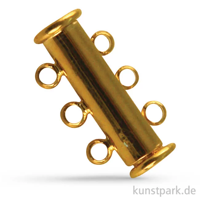 Artikelbild 1 des Artikels “Messing Magnetschiebeverschluß, 3-reihig, 20 mm “