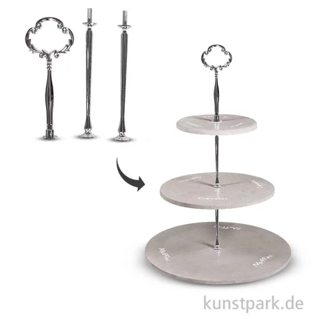Artikelbild 1 des Artikels “Metall Etageren Bausatz - Vintage, 9 teilig “
