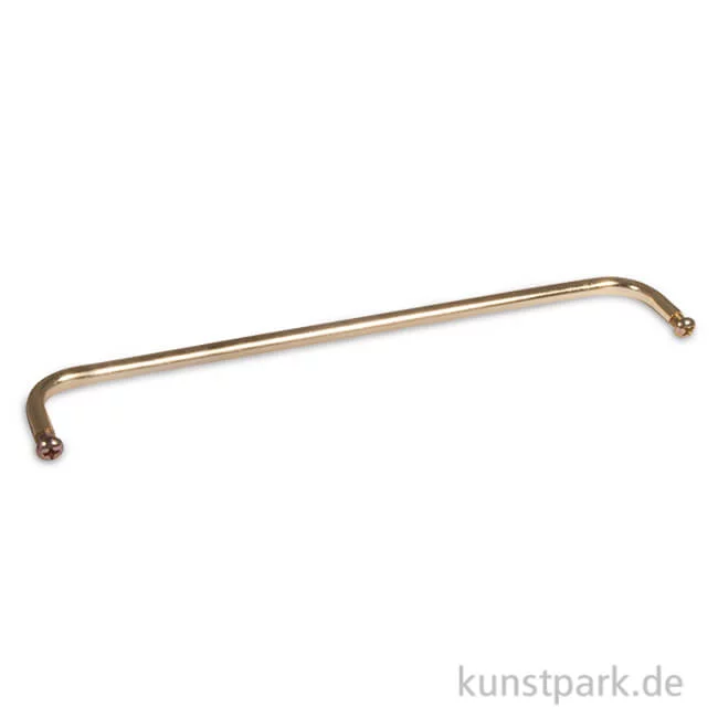 Artikelbild 1 des Artikels “Metall-Halterung mit 2 Schrauben - Gold 23 x 3 cm“