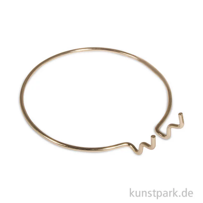 Artikelbild 1 des Artikels “Metall-Halterung rund - Gold 10 cm“