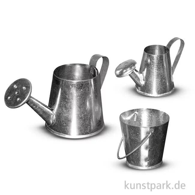 Artikelbild 1 des Artikels “Mini Gießkannen, Metall, 3 bis 5 cm, 3 Stück “