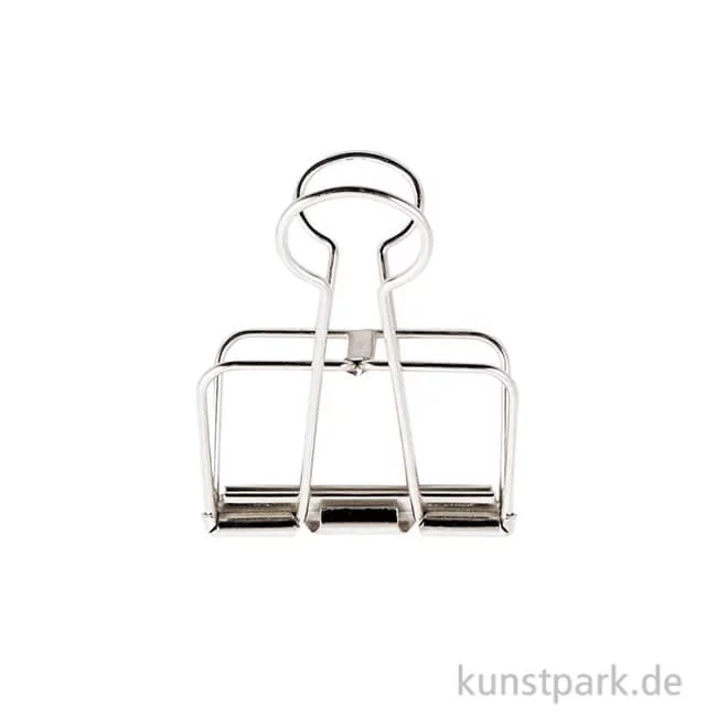 Artikelbild 1 des Artikels “Metall Klammer - Silber 19 mm (6 Stück)“