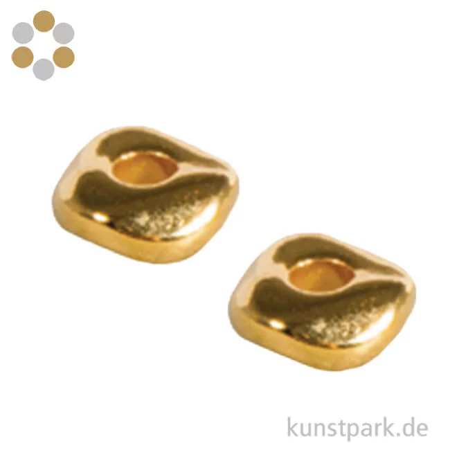 Artikelbild 1 des Artikels “Metall-Perle 5x1 mm, 12 Stück “