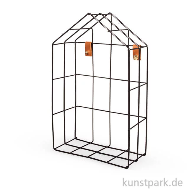 Artikelbild 1 des Artikels “Metall Regal - Haus, Schwarz, mit Befestigung “