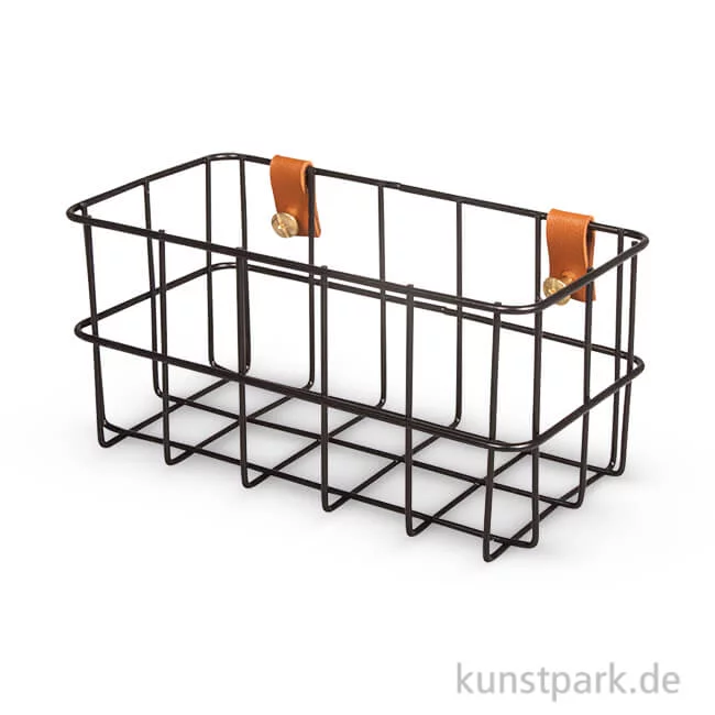 Artikelbild 1 des Artikels “Metall Regal - Korb, Schwarz, mit Befestigung “