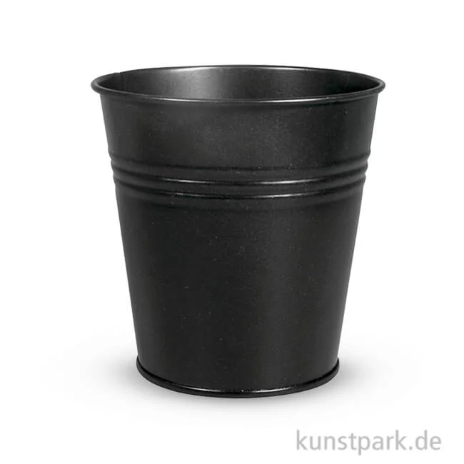 Artikelbild 1 des Artikels “Metall-Topf - schwarz 9 cm“