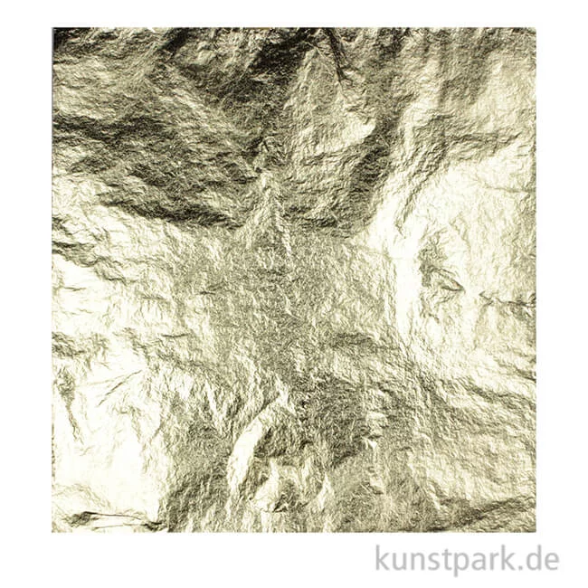 Artikelbild 1 des Artikels “Metallfolie 10-Blatt, 140 x 140 mm Farbton: Mittelgold “