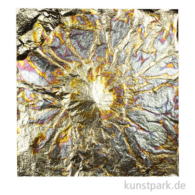 Artikelbild 1 des Artikels “Metallfolie 10-Blatt, 140 x 140 mm Oxydmetall-BLAU “