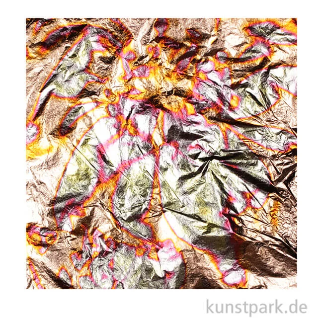 Artikelbild 1 des Artikels “Metallfolie 10-Blatt, 140 x 140 mm Oxydmetall-ROT “