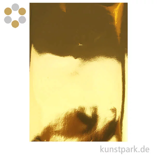 Artikelbild 1 des Artikels “Metallic-Papier, einseitig, 10 Blatt, 120g, DIN A4 “