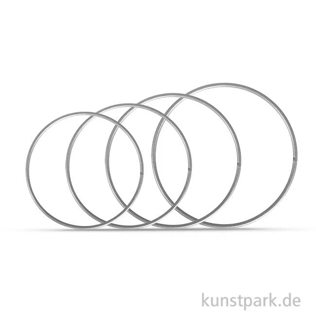 Artikelbild 1 des Artikels “Metallring beschichtet - Silber “