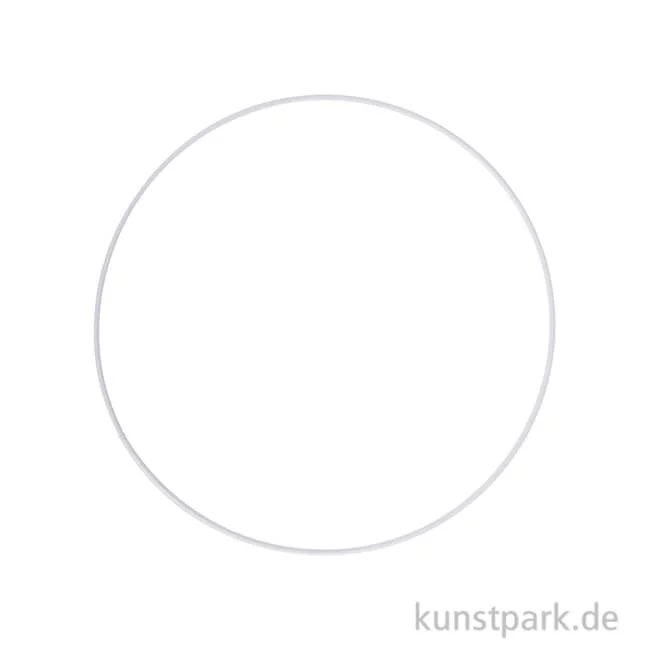 Artikelbild 1 des Artikels “Metallring beschichtet - Weiß 15 cm“