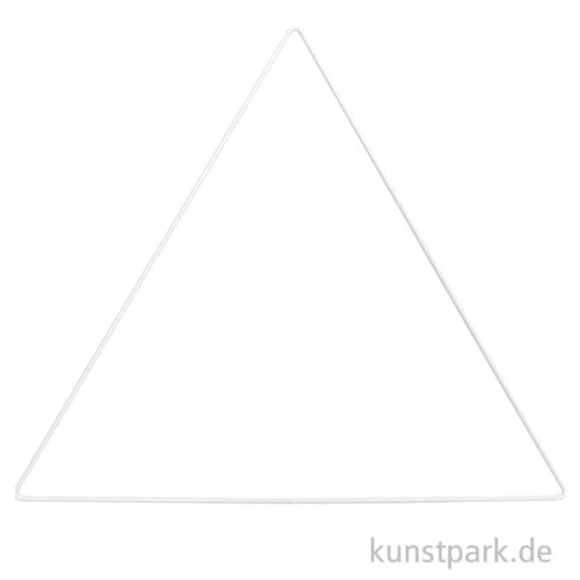 Artikelbild 1 des Artikels “Metallring Dreieck - Weiß “