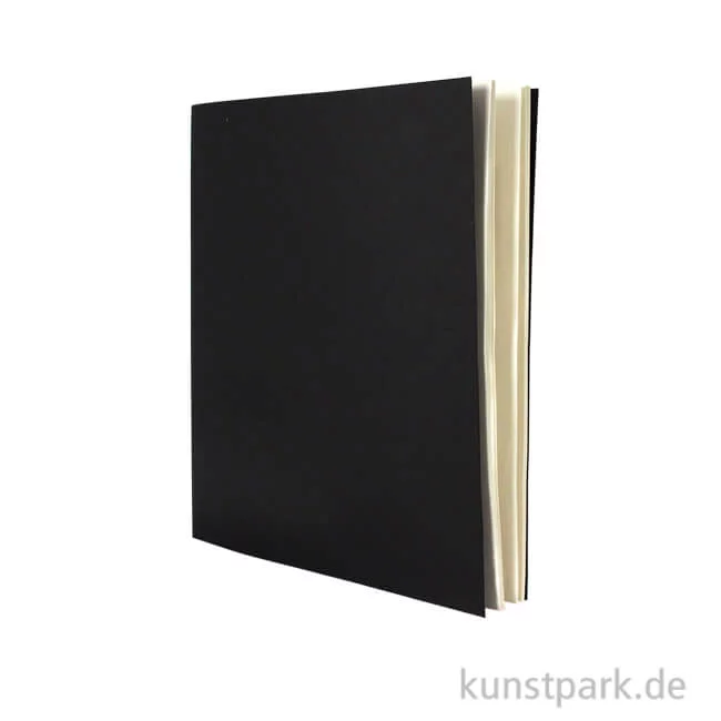 Artikelbild 1 des Artikels “MIKRO Skizzenheft schwarz, 18 Blatt 13,5 x 16 cm“