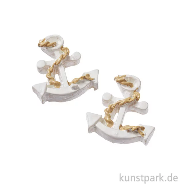 Artikelbild 1 des Artikels “Mini Anker - Weiß, 2,8 cm, 3 Stück “